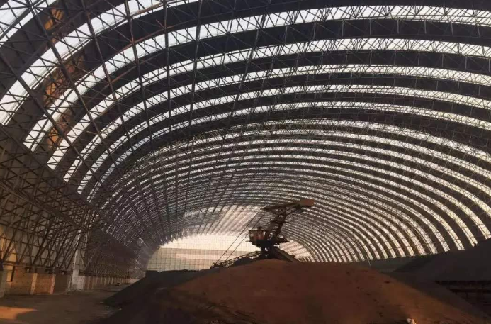 江北概述原料场封闭技术的特点和类型